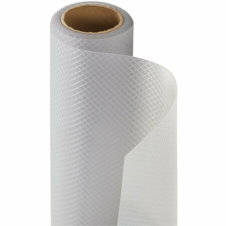 CON-TACT BRAND 12 In. x 5 Ft. Clear Non-Adhesive Shelf Liner 05F-C5T10-01
